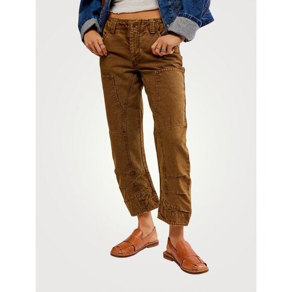 Brown Women's Casual Pants - Picture 1 of 7